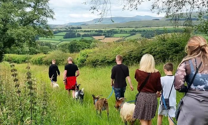 Goat Experience - walking